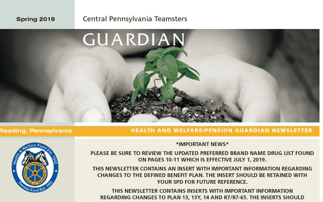 Spring 2019 Newsletter