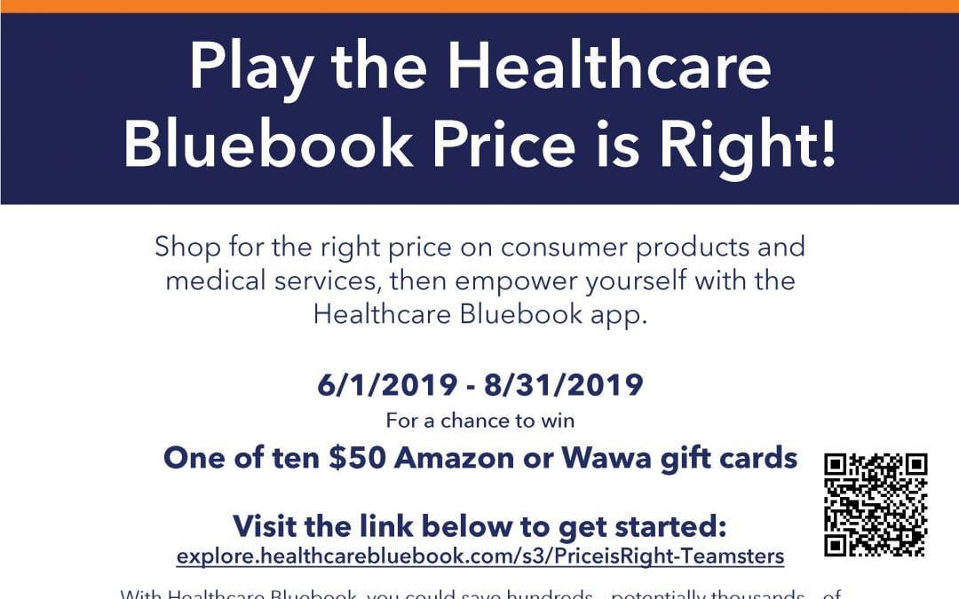 Play the Healthcare Bluebook Price is Right!!