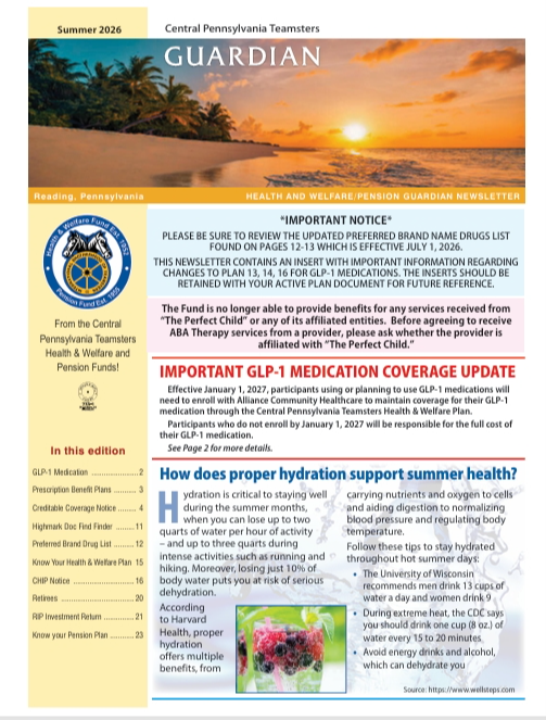 Summer 2026 Newsletter